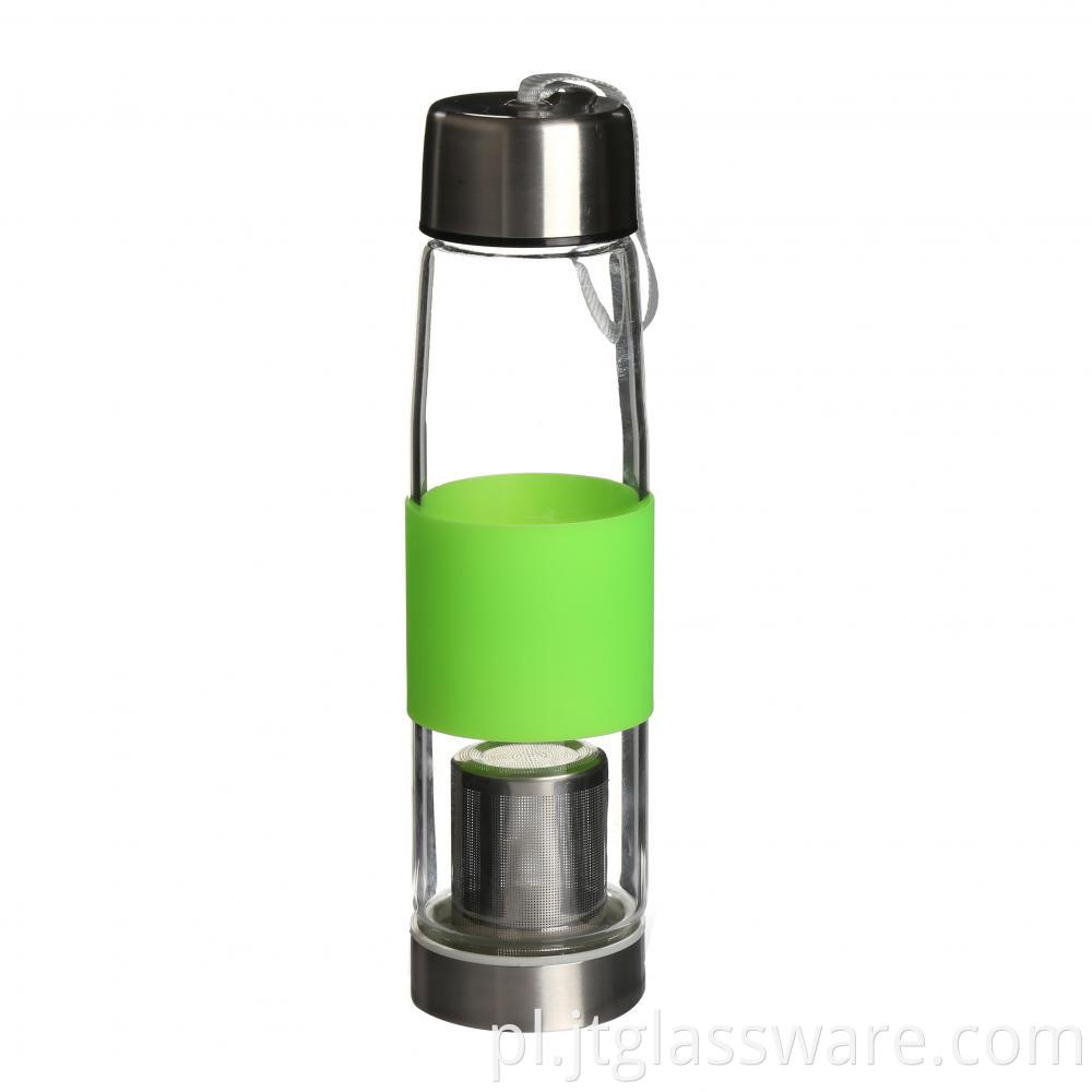 Glass Drinking Water Bottle